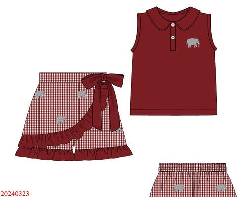 Touchdown Tide Skort Set
