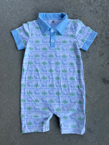 Pastel Golf Romper