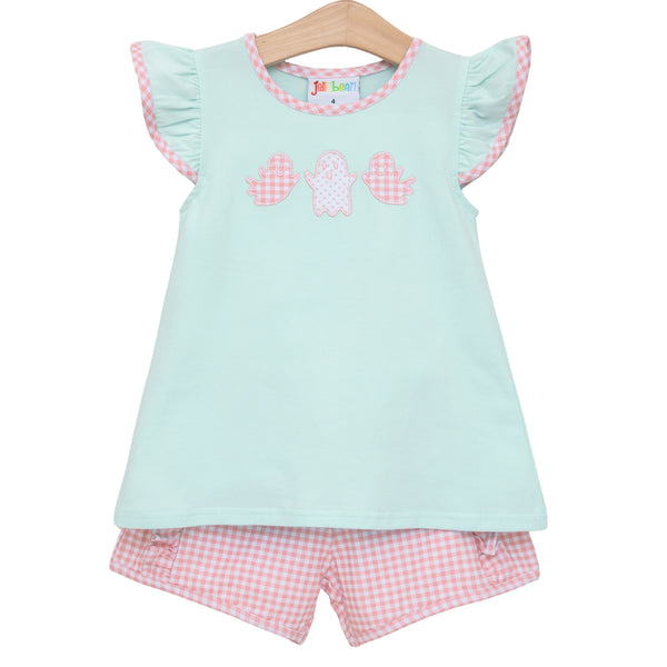 Boo Buddies Ruffle Short Set *JELLYBEAN PUMPKIN PREORDER*