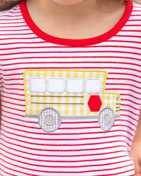 Jellybean BTS - Bus Stop Ruffle Short Set