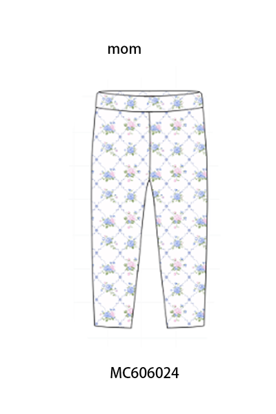 PO95 Blue floral print mom&me active collection 2