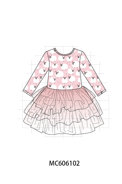 PO95 Pink sheep bamboo collection