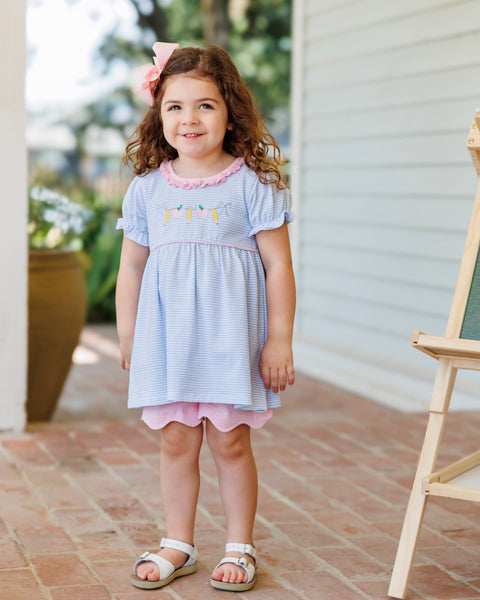 Jellybean BTS - Pencil Garland Scalloped Short Set