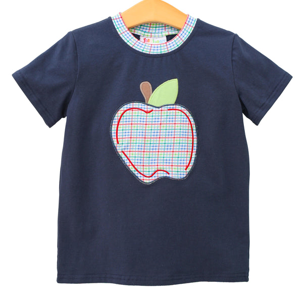 Jellybean BTS - Primary Plaid Apple Shirt