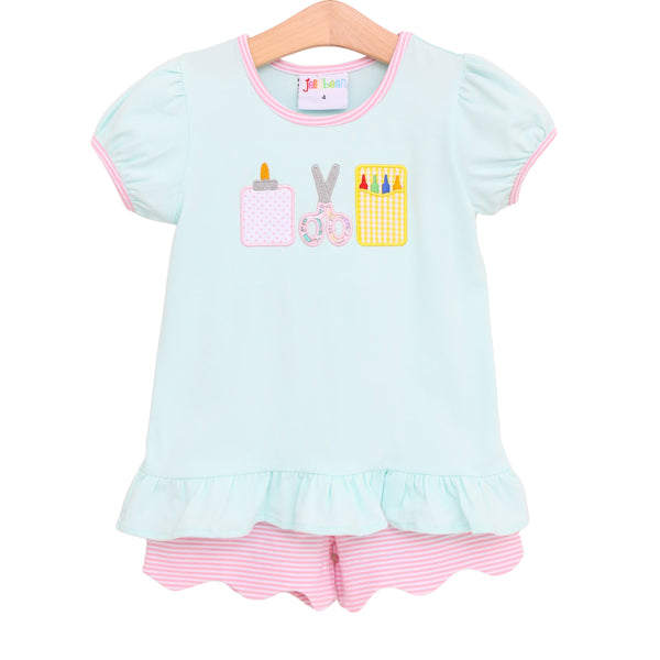 Jellybean BTS - Ready, Set, Learn Scallop Skort Set