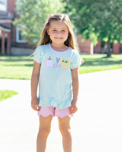 Jellybean BTS - Ready, Set, Learn Scallop Skort Set
