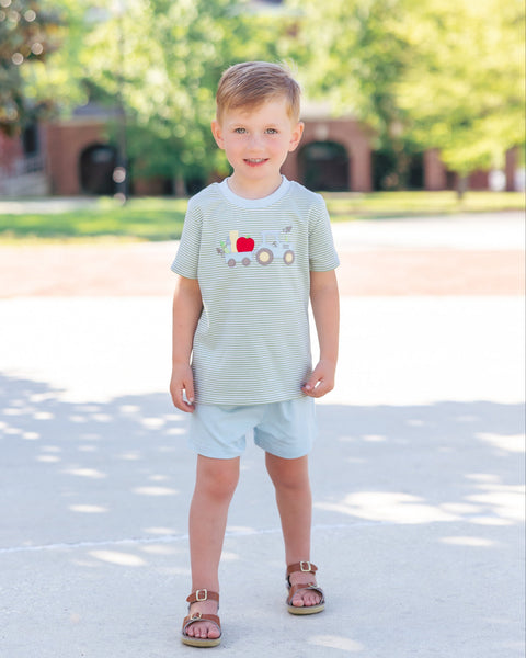 Jellybean BTS - T is for Tractor Short Set