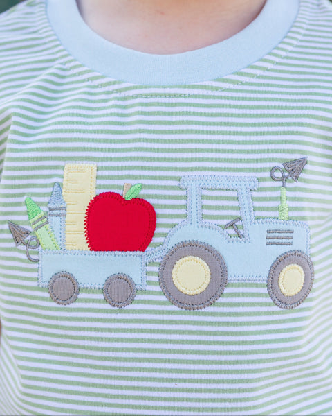 Jellybean BTS - T is for Tractor Short Set