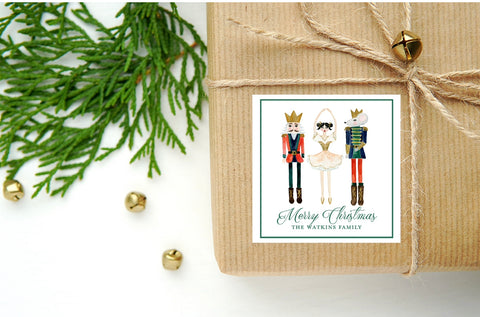 Nutcracker Printed Tag