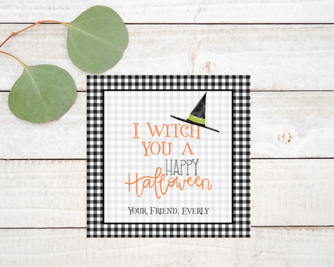 Witch Halloween Tag